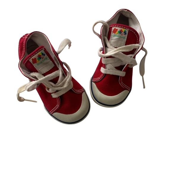 Munchkin Stride Rite High-Top Vintage Sneakers – Red (Toddler 6.5) - Picture 1 of 5